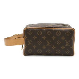 LOUIS VUITTON Louis Vuitton Monogram Locker Dopp Kit Second Bag Clutch Handba...